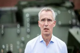 دستپاچگی دبیرکل ناتو در مواجهه با پرسشی درباره ضعف‌ اوکراین و حمایت غرب