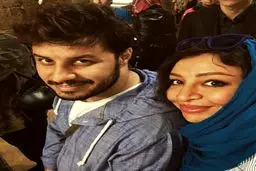 عکس جدید جواد عزتی در کنار همسرش