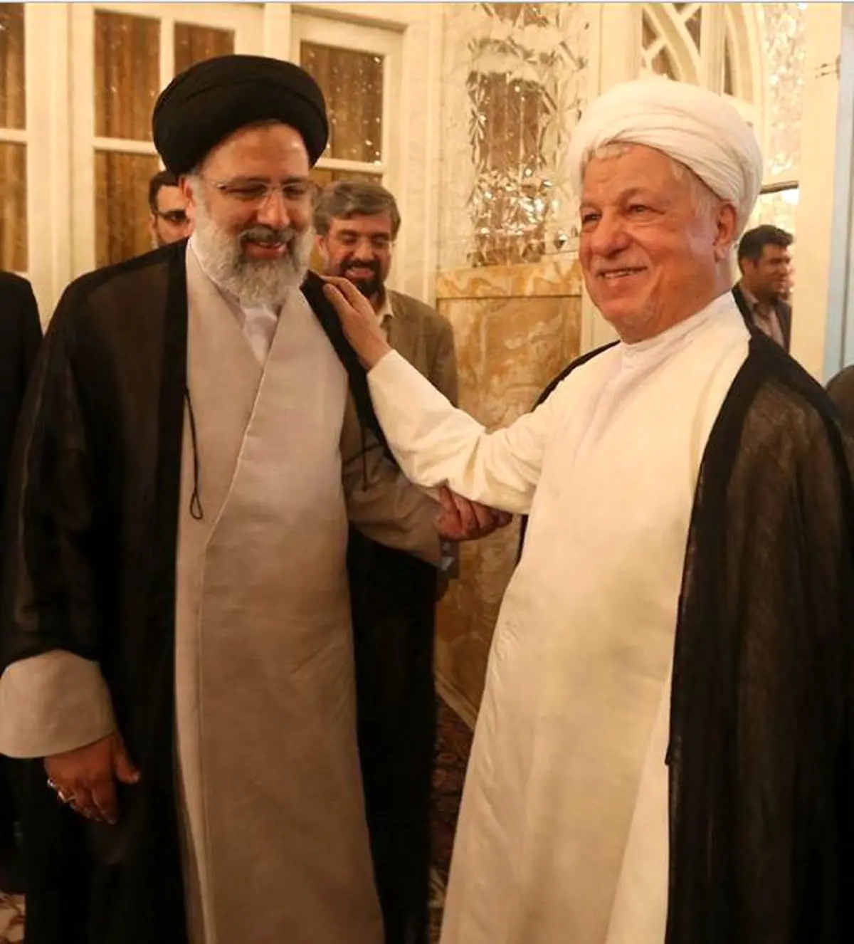 دیدار هاشمی رفسنجانی با تولیت آستان قدس رضوی/عکس