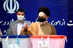 خاتمی به همتی رای داد + عکس