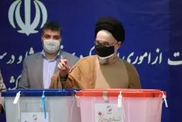 خاتمی به همتی رای داد + عکس