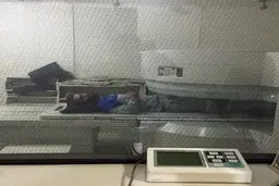 مدافع استقلال در حال گرفتن MRI / عکس