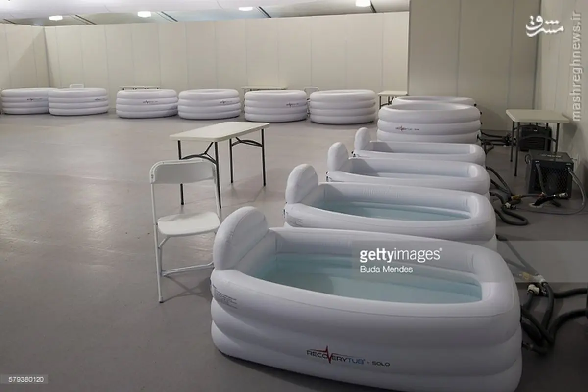 حوضچه‌های آبدرمانی دهکده المپیک ریو/ عکس