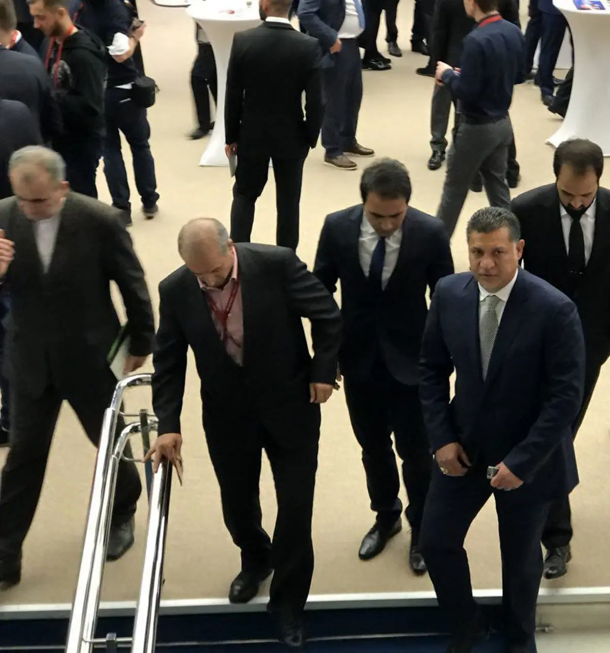 علی دایی و مهدوی‌کیا روی فرش قرمز جام جهانی/عکس