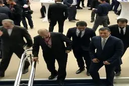 علی دایی و مهدوی‌کیا روی فرش قرمز جام جهانی/عکس