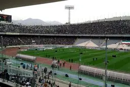 حماسه افغانستانی‌ها در ورزشگاه آزادی + عکس