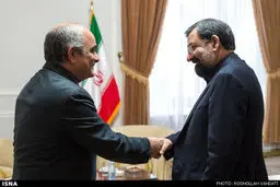 دیدار سفیر روسیه با محسن رضایی/تصاویر