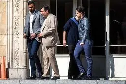 سوشا مکانی امروز در دادسرا /عکس