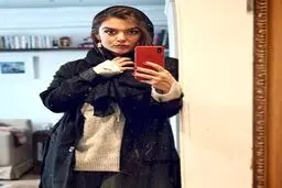سلفی دنیا مدنی درون آینه+عکس