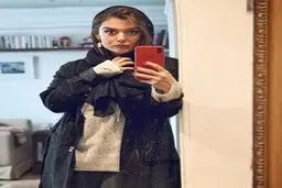 سلفی دنیا مدنی درون آینه+عکس