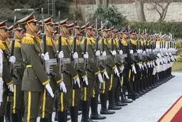 حواشی استقبال رسمی روحانی از الهام علی اف/تصاویر