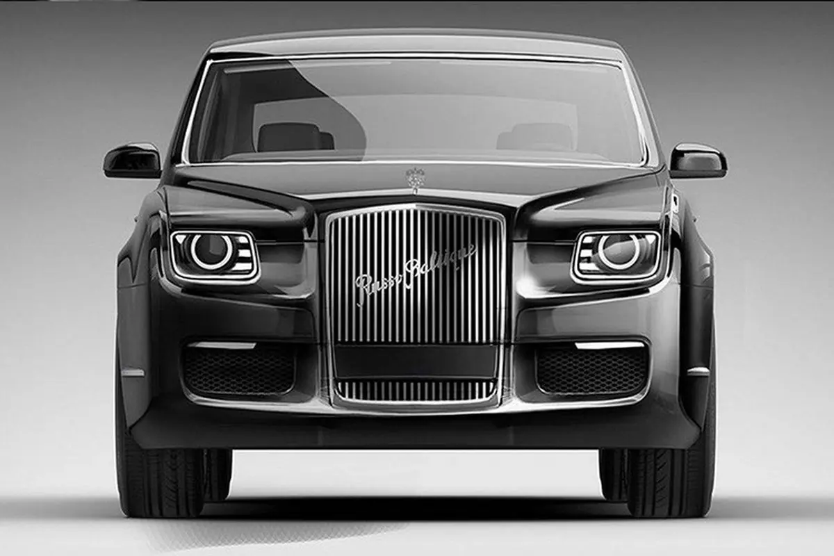 لیموزین لوکس رئیس جمهور روسیه رونمایی شد + تصاویر
