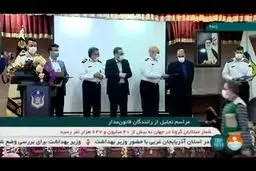 تقدیر از رانندگان نمونه در هفته نیرو انتظامی+ فیلم