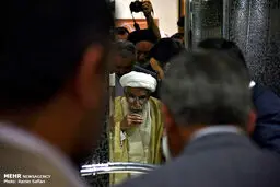 تصویری خاص از آیت الله جنتی