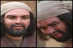 گریم متفاوت آقای بازیگر/ عکس