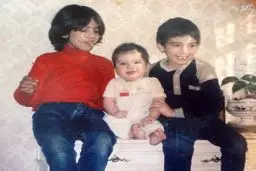 عکس جذاب کودکی های متین ستوده