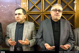 مراسم ختم مادر همسر تخت‌روانچی/تصاویر