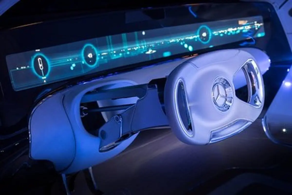 فضای درونی خودران‌های آینده بنز/تصاویر