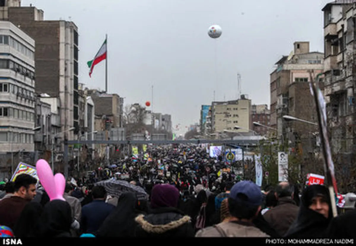 روایتی تصویری از حماسه آفرینی مردم ایران در سالگرد پیروزی انقلاب اسلامی