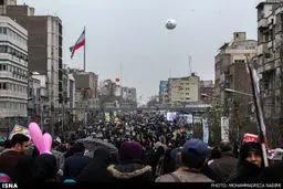 روایتی تصویری از حماسه آفرینی مردم ایران در سالگرد پیروزی انقلاب اسلامی