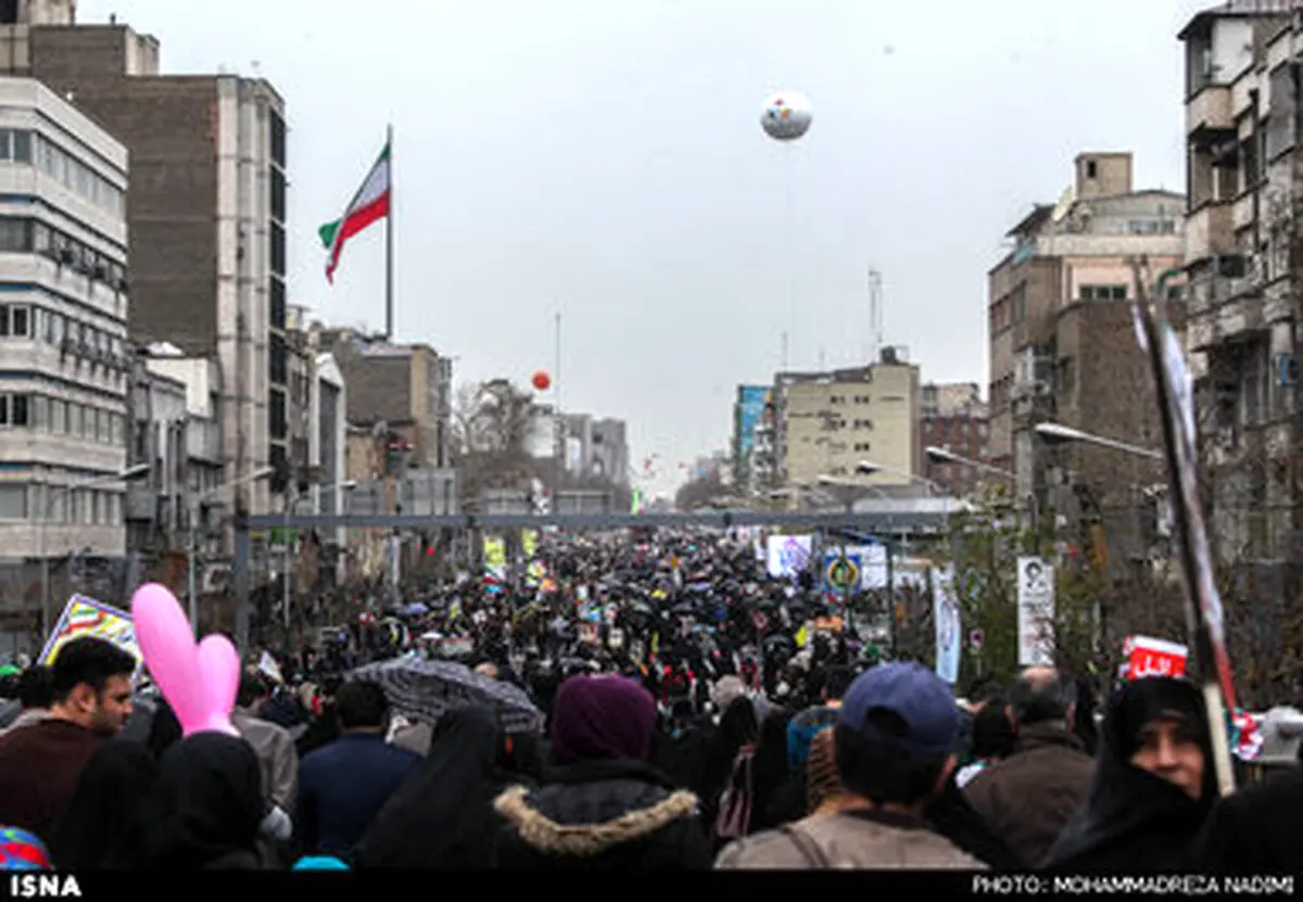 روایتی تصویری از حماسه آفرینی مردم ایران در سالگرد پیروزی انقلاب اسلامی