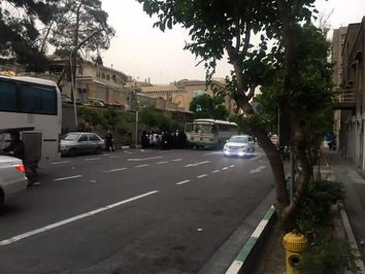 حاميان اتوبوسي قاليباف/ تصاویر