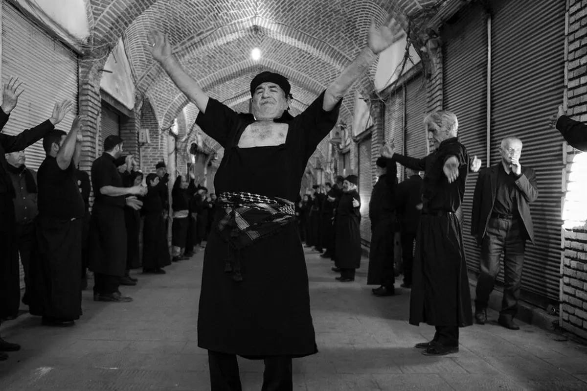 تصاویر/ عزاداری شهادت حضرت علی (ع) در بازار تبریز