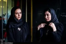 «سمیه» ابد و یک روز در مراسم یادبود علی معلم/عکس