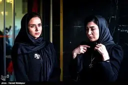 «سمیه» ابد و یک روز در مراسم یادبود علی معلم/عکس