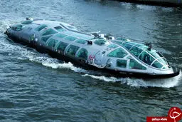 اولین اتوبوس آبی در چین/ عکس