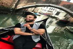 آقای خواننده در ونیز/عکس