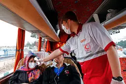 تست حرارت سنجی سرنشینان مسافران + عکس