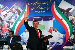 استقبال شهروندان عادی از رییس جمهور شدن