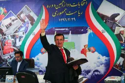 استقبال شهروندان عادی از رییس جمهور شدن