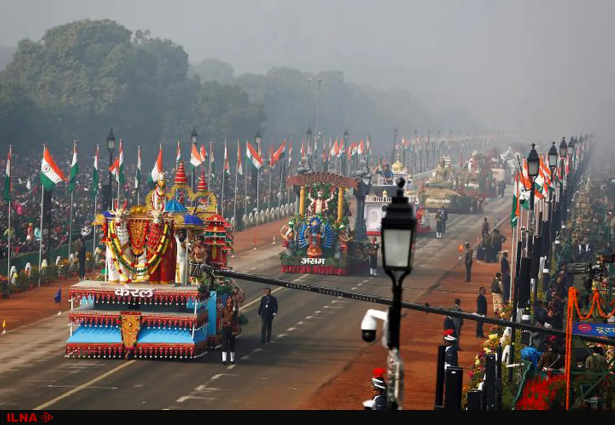 تصاویری دیدنی از جشن روز ملی هند