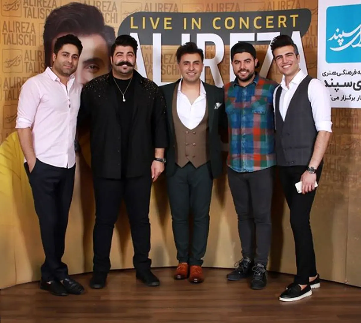 بهنام بانی در کنسرت علیرضا طلیسچی