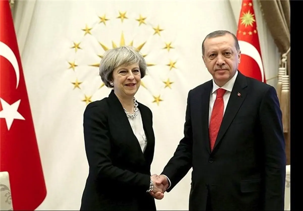 «ترزا می» در آنکارا با رجب طیب اردوغان دیدار کرد