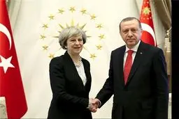 «ترزا می» در آنکارا با رجب طیب اردوغان دیدار کرد