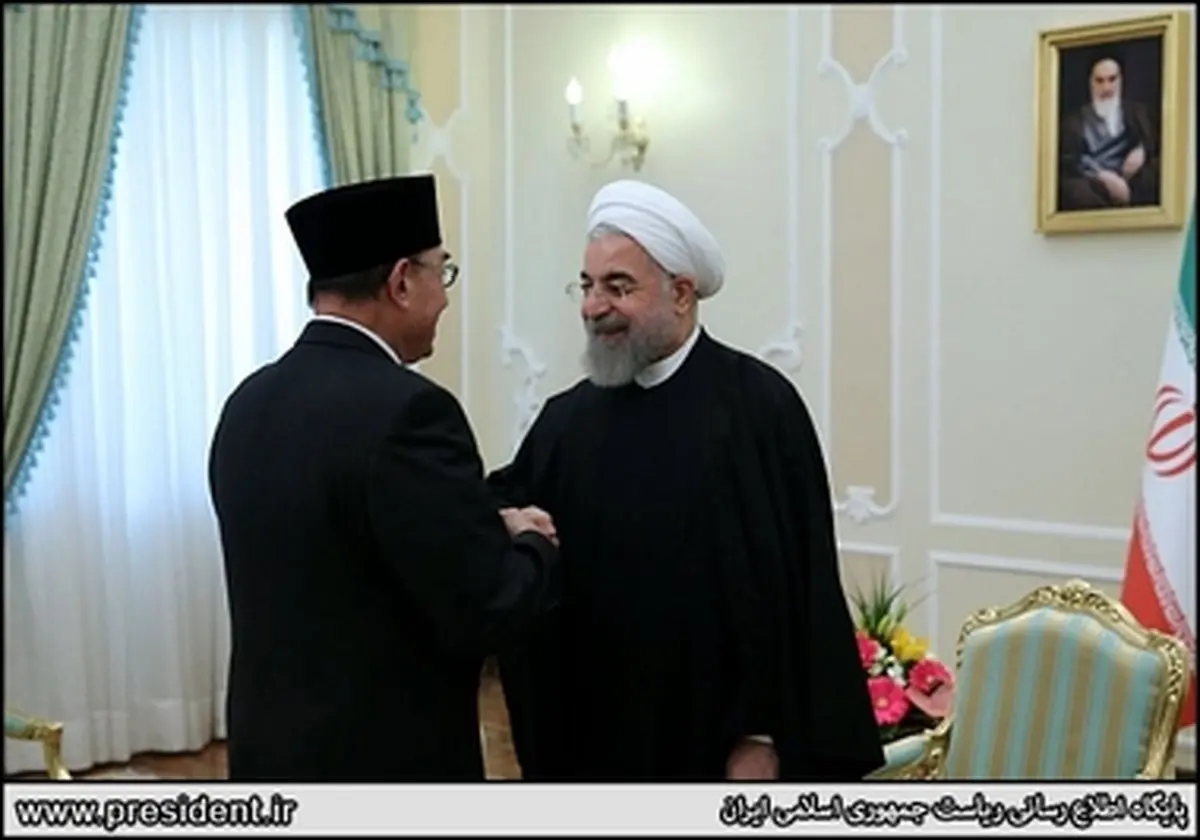 دیدار فرستاده ویژه رئیس جمهور اندونزی با روحانی به روایت تصویر