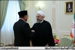 دیدار فرستاده ویژه رئیس جمهور اندونزی با روحانی به روایت تصویر
