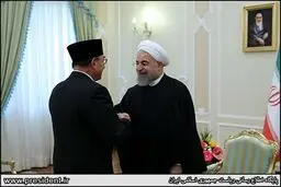 دیدار فرستاده ویژه رئیس جمهور اندونزی با روحانی به روایت تصویر