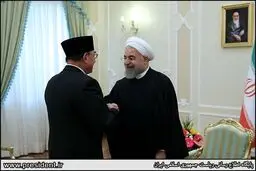 دیدار فرستاده ویژه رئیس جمهور اندونزی با روحانی به روایت تصویر