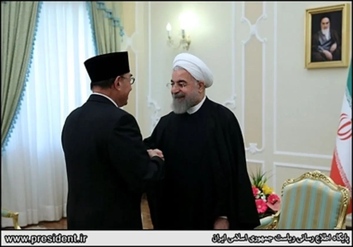 دیدار فرستاده ویژه رئیس جمهور اندونزی با روحانی به روایت تصویر