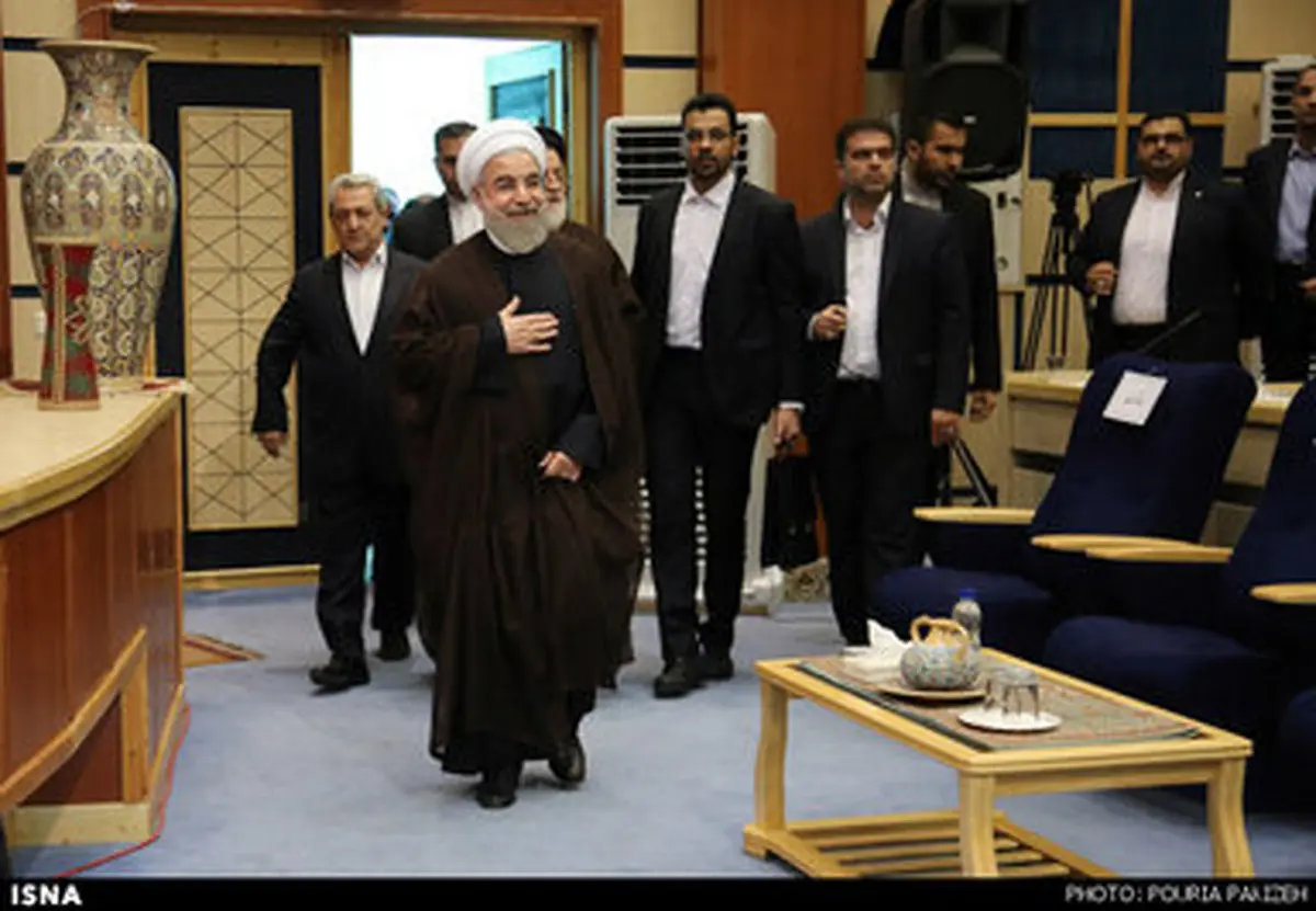 حواشی حضور روحانی در همدان/تصاویر