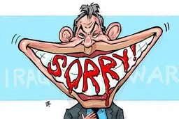 کاریکاتور/ لبخند خونین آقای انگلیسی!