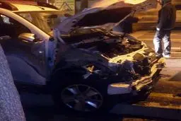 تصادف شدید شبنم فرشادجو با اتوبوس! عکس