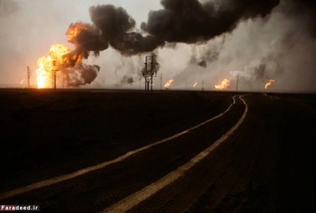 تصاویر دلخراش از حمله صدام به کویت