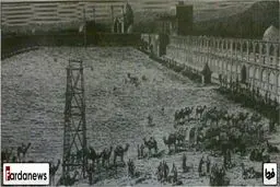 عکس/میدان نقش جهان دوره قاجار