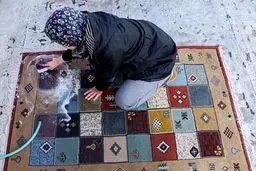 خانه تکانی سُنتی کهن/تصاویر