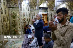 وزیر علوم در حرم حضرت معصومه (س)